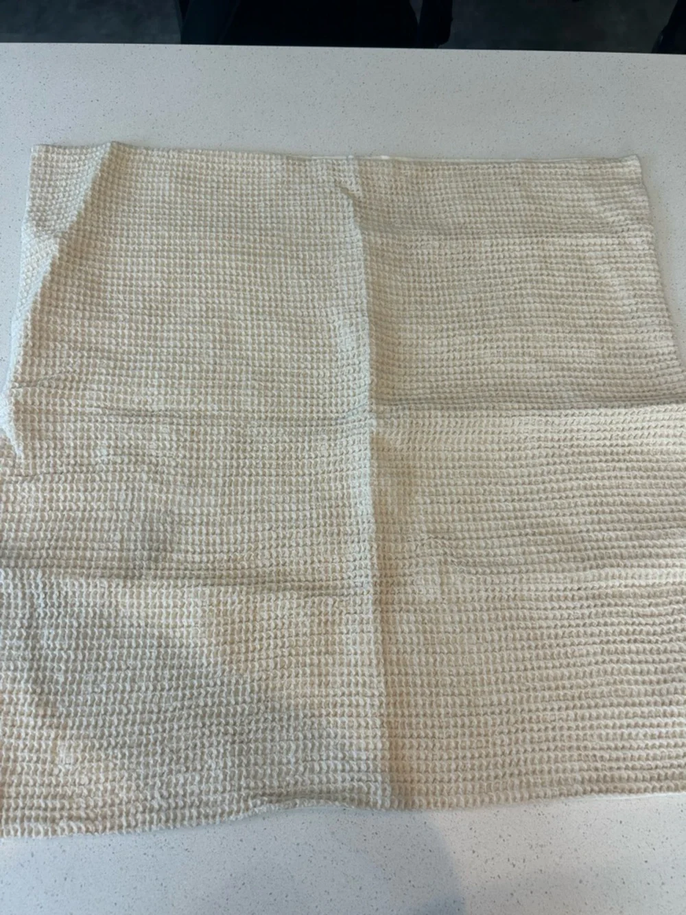 Pottery Barn Washed Waffle Weave Standard Euro Sham 1